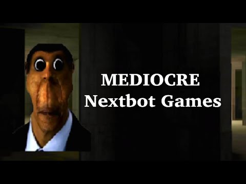 Видео: ПОСРЕДНИЕ Nextbot Games