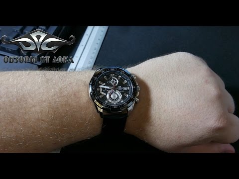Видео: CASIO EDIFICE EFR-539L-1AV. Первый взгляд.