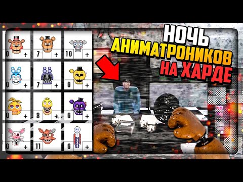 Видео: НОЧЬ АНИМАТРОНИКОВ CNAF 2 НА ХАРДЕ ▶️ Creepy Nights at Freddy's 2