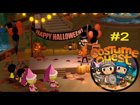 Видео: Costume Quest прохождение #2 Собрал конфеты со всех домов!