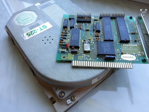 Видео: Seagate ST-225 MFM HDD на 20 МБ !  Форматирование. DOS 6.22