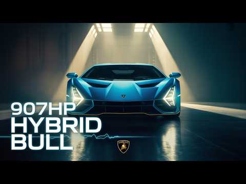Видео: Lamborghini Temerario 2026 года — гибридный автомобиль мощностью 907 ​​л.с., который меняет всё!