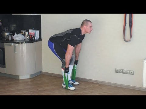 Видео: Становая тяга с резиной: техника и нюансы