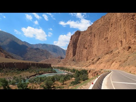 Видео: 3 часть Такой сказочной дороги Вы точно не видели. Природа Кыргызстана