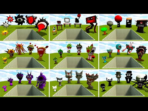 Видео: ВСЯ ЭВОЛЮЦИЯ SPRUNKI INCREDIBOX СЕМЕЙНАЯ ПЕСНЯ СПАРТАНСКИЙ УДАР БОЛЬШАЯ ДЫРА в Garry's Mod