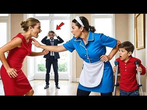 Видео: Няня защитила сына миллионера от мачехи — и отец был в шоке от правды....