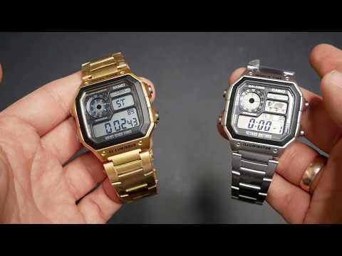 Видео: Сравнение Skmei 1335 vs Casio AE-1200WHD - стоит ли переплачивать...