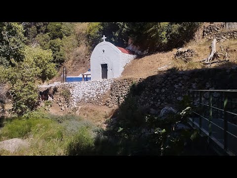 Видео: Интересная Греция. Ущелье Мили 💜🩵