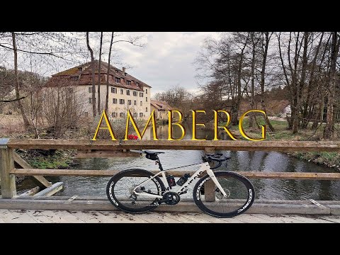 Видео: Еду в Амберг (Бавария), маршрут на 115 км