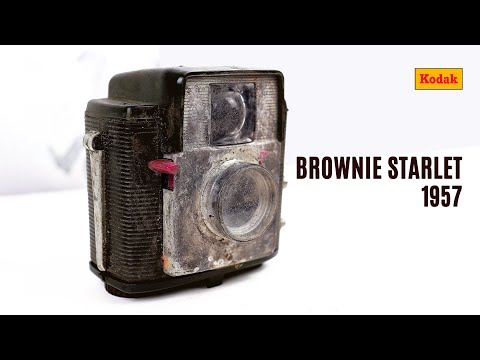 Видео: Реставрация старой кинокамеры. Kodak Brownie Starlet (1957)
