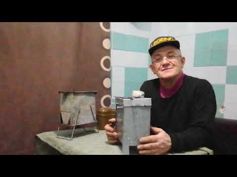 Видео: Адаптация печки Вермахта под другие требования..