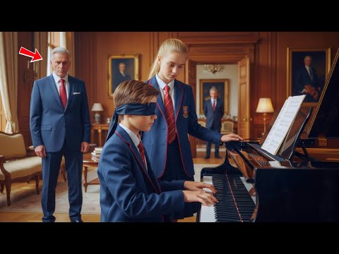 Видео: Дочь домработницы играет с незрячим мальчиком, не подозревая, что миллиардер-отец смотрит