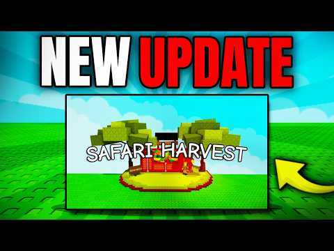 Видео: НОВОЕ ОБНОВЛЕНИЕ САФАРИ-УБОРКА САФАРИ УТЕЧКА! (Вырастите сад)