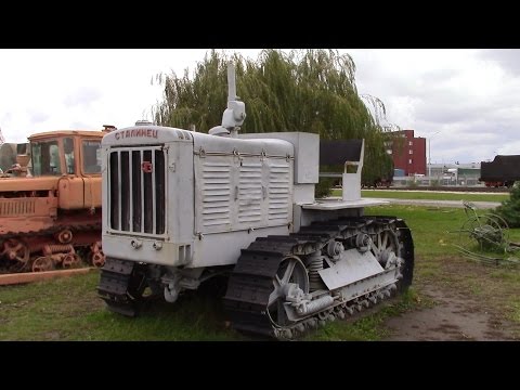 Видео: Тракторы ВТЗ, Сталинец и ДТ 75 г Тольятти, технический музей