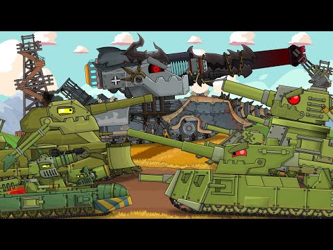 Видео: Ресурсы для VK-44 и Капитальный ремонт Монстров - Мультики про танки