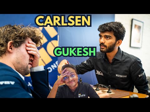 Видео: Что Гукеш сказал Магнусу Карлсену после игры? | Champions Showdown