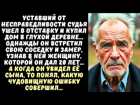 Видео: СУДЬЯ в отставке переехал в деревню и встретил ЖЕНЩИНУ, которую сам посадил 20 лет назад...