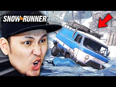 Видео: МҰЗ СЫНЫП СУҒА ТҮСІП КЕТТІМ ✦ SnowRunner