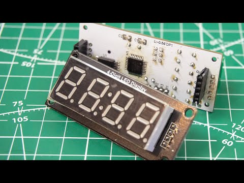 Видео: Часы на Arduino. TM1637, DS3231 и платы от jlcpcb.com