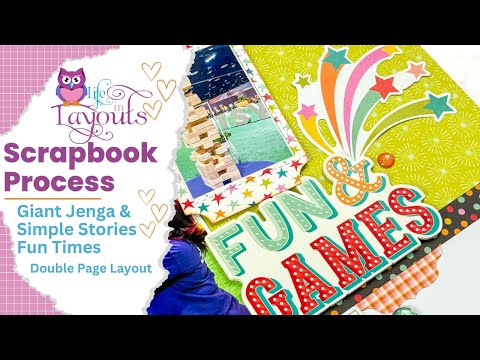 Видео: Дженга — Простые истории — Весёлые моменты — Процесс создания двухстраничного альбома — Жизнь в м...