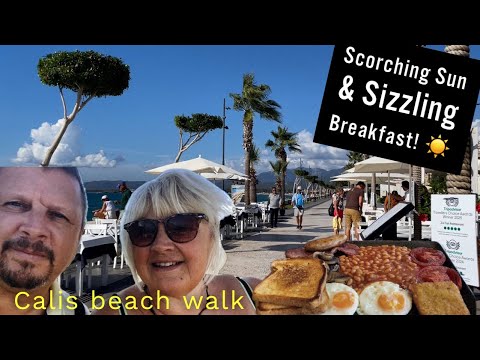 Видео: ТУРЦИЯ 🇹🇷 Пляж Чалыш в жару ☀️ | Лучший английский завтрак и поиск отелей!