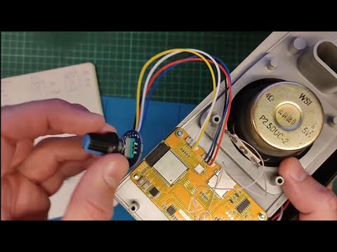 Видео: WI FI радио e_Radio, управление энкодером