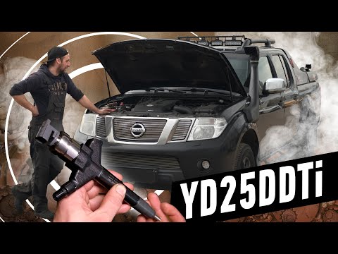 Видео: Форсунки Nissan Navara YD25DDTI Дизель не экономит: он дает взаймы!