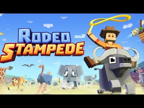 Видео: Rodeo Stampede - Sky Zoo Safari - Прохождение 2 (iOS Gameplay)