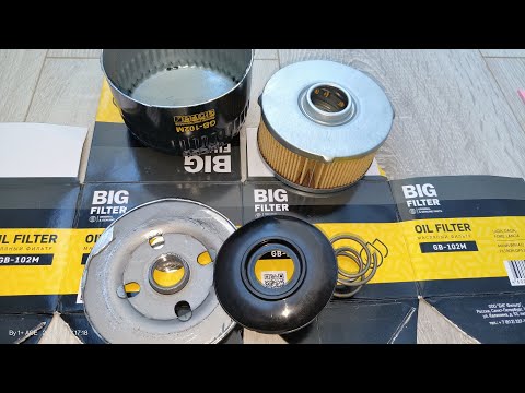 Видео: Распил масляного фильтра BIG FILTER GB-102M (фильтр на ВАЗ)