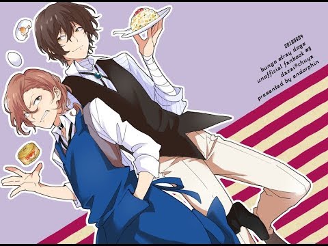 Видео: Bungou Stray Dogs озвучка комиксов №4 Soukoku Часть 2