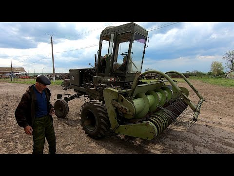 Видео: Делайте что хотите..., но завтра с утра он должен быть в поле! Сенокос в разгаре.