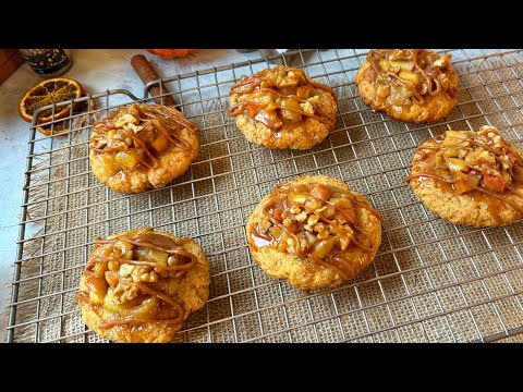 Видео: Пряное печенье ЯБЛОКО-КОРИЦА !Невероятно вкусно !