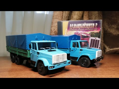 Видео: ЗИЛ-133Г40 | ЛЕГЕНДАРНЫЕ ГРУЗОВИКИ СССР ОТ MODIMIO COLLECTIONS | ВЫПУСК №61