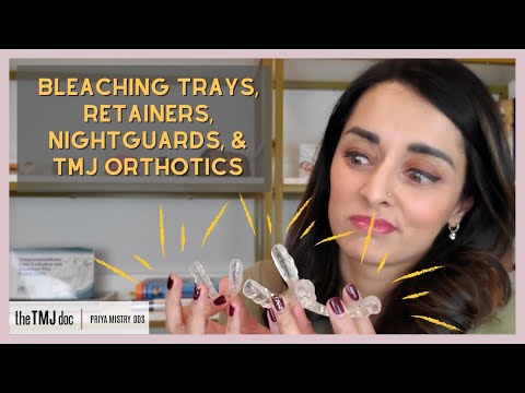 Видео: Лотки для отбеливания, фиксаторы, ночные капы и ортопедические стельки ВНЧС - Priya Mistry, DDS