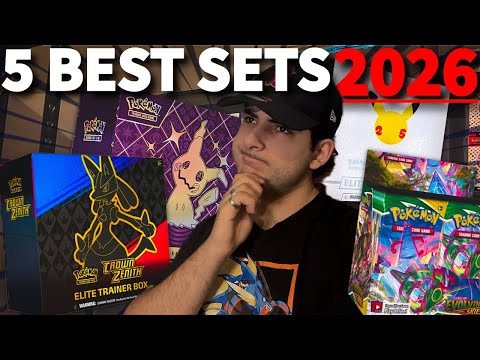Видео: Пять лучших наборов покемонов, в которые стоит инвестировать в 2026 году!