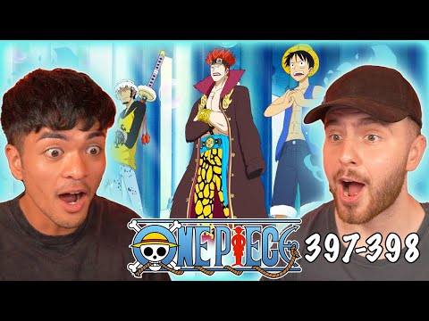 Видео: ПИРАТЫ-НОВИЧКИ, БОЛЬШАЯ ТРОЙКА!! - РЕАКЦИЯ + ОБЗОР эпизодов 397 и 398 One Piece!