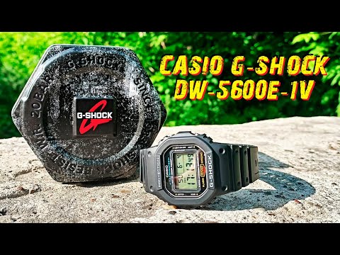 Видео: CASIO G-Shock DW-5600E-1V. Обзор часов.