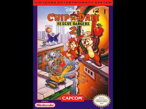 Видео: Chip and Dale Rescue Rangers 2 прохождение на NES