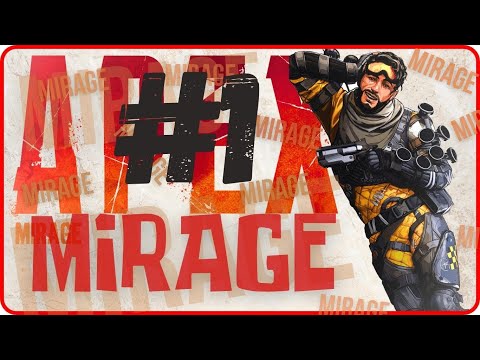 Видео: Мираж РАЗВЕЛ #1 Apex Legends Gameplay