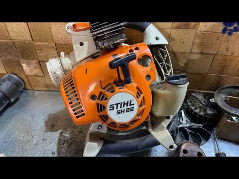 Видео: STIHL SH 86 2008г. Именно так должна ремонтироваться немецкая техника!!!