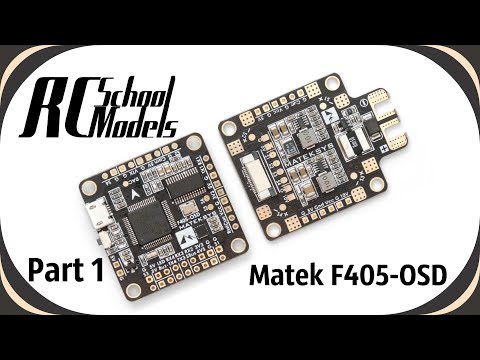 Видео: Matek F405-OSD Обзор и подключение.