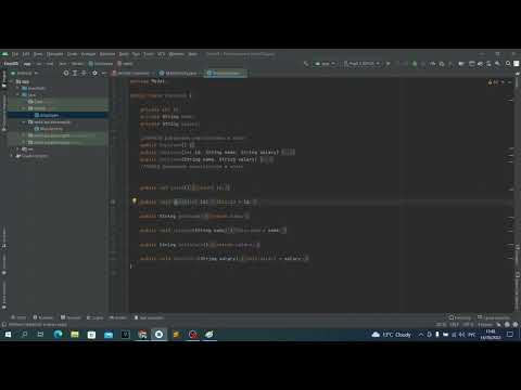 Видео: База данных SQLite в Android Studio, Java. Урок 01. Добавляем конструкторы, геттеры, сеттеры.