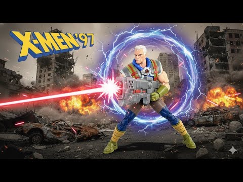 Видео: Лучшая фигурка Кейбла из всех когда-либо существовавших!!! Обзор Кейбла Чефатрона из Marvel Legen...