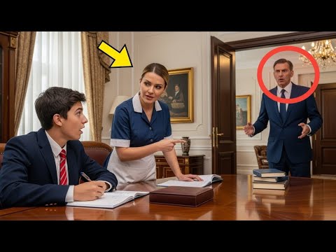 Видео: "Сын миллионера всегда проваливал экзамены… пока служанка не раскрыла его невероятный талант!"