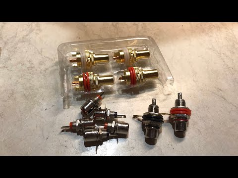 Видео: Гид по RCA разъёмам. Как не попасть...