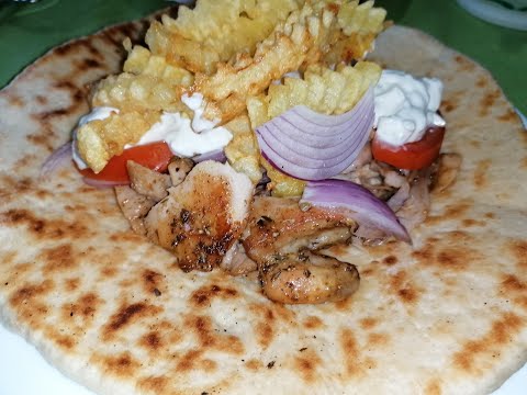 Видео: 🇬🇷 Гирос из куриного мясо - Греческая кухня 🇬🇷