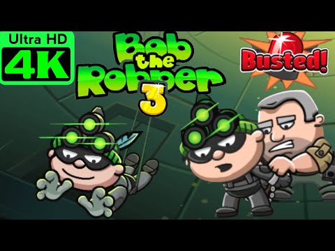 Видео: Боб-грабитель 3 (4K) Полное прохождение всех уровней (Классическая игра)