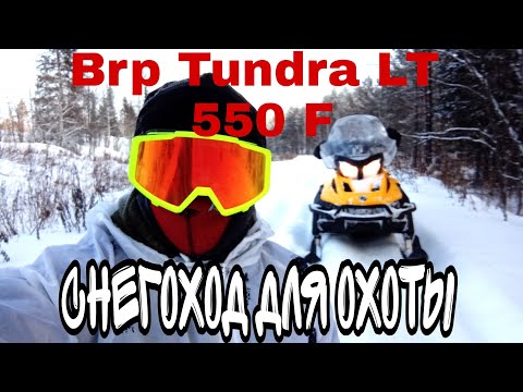 Видео: Снегоход BRP TUNDRA LT 550 F. Не советую брать снегоход для охоты, пока не посмотрите это видео.