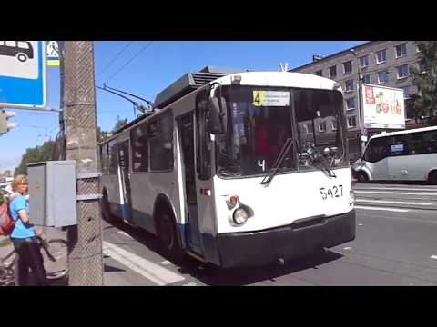 Видео: Троллейбус Санкт-Петербурга 9-362: ВЗТМ-5284.02 б.5427 по №4 (11.06.19)