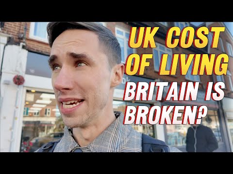 Видео: ШОКИРУЮЩАЯ стоимость жизни в Великобритании... 🇬🇧 (Британия распалась?)
